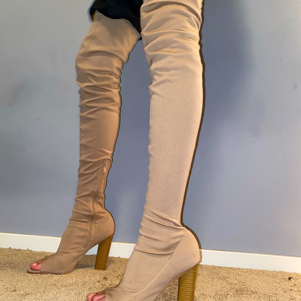 Thigh high boots